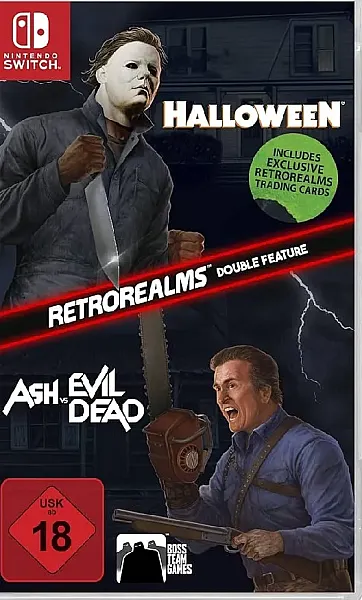 HALLOWEEN ASH VS EVIL DEAD RETRO DOUBLE PACK [NSW]